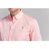 Chch Fashion 100% katoen lange mouwen shirt solide slim fit mannelijke sociale casual zakelijke witte jurk shirts doek 220322