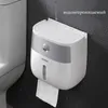 Держатель туалетной бумаги Водонепроницаемый настенный настенный лоток рулон