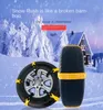 10 Stück Auto Winterreifen Rad Schneeketten Schneereifen verdicken Anti-Rutsch-Ketten Reifenkabel Außenfahrzeug Notfall Schneereifenkette