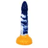 Nxy dildos silicone 4 2cm de espessura imitação em forma de homens e mulheres adulto sexo pênis anal plug produtos 0317