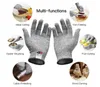 Kitchen Tools Cut Resistant Gloves Safety protection Bakeware Cutting glove for Kitchen slicing Meat Oyster Shucking Men Women Working Outdoor Fishing-Gloves SN