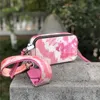 Logo zonder New York De Snapshot Schoudertassen Designer Camera Dames Crossbody Tas Leer Wit Zwart Roze Cross Body Strap Portemonnee met doos