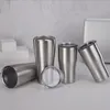 30 oz Stainless Steel Auto Glass Mug Waist Tumbler Double Wall Vacuum Insulated Beer Mug with Spill-Proof Lid