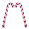 Uppblåsbara julkanaler Klassisk lätt hängande dekoration Lollipop Ballong Xmas Party Balloons Ornaments Utmärkningar Present 88cm / 35inch Sn4522