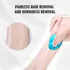 Crystal Physical Hair Removal smärtfritt Safe Epilator Easy Cleaning Återanvändbar Body Beauty Depilation Tool Glass 220512