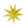 Party Decoration Nine-Pointed Star Paper Ornaments Birthday Wedding Shopping Mall Window Props Wall Abc502