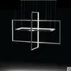 Подвесные лампы Творческое искусство геометрическая люстра современная минималистская гостиная спальня Столовая освещение северная личность