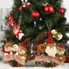Decorazioni natalizie Anziani Pupazzo di neve Elk Vine Ring Pendenti Decorazioni per l'albero di Natale 2022 NOVITÀ