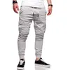 Pantalon pour hommes de haute qualité kaki décontracté hommes joggeurs armée-vert cargo multi-poches mode pantalon noir de l'homme Drak22