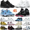 4s dames heren 4 Basketbalschoenen Black Cat Pure Money Infared Cactus Jack Rood Metallic Wit Oreo trainers sport sneaker