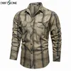 Autumn Heren Militair tactisch shirt Katoen Catchat Leger Shirts Plus maat 4xl Lange mouw Camisa Militar Male shirt 210331