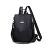 Nouvelle mode femmes sac à dos grande capacité noir femme sac à bandoulière sac à dos souple Oxford pour adolescents sac d'école sac à dos J220620