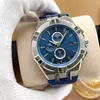 남성용 고품질 시계 자동 기계식 시계 43mm 비즈니스 방수 스테인레스 가죽웨어 손목 시계 디자이너 기질 Montre de Luxe Iced