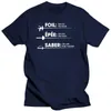 T-shirts pour hommes Summer pour hommes de clôture T-shirt - Définition de sabre en plein air Fundy Gift Fansmen's