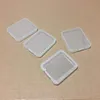 CF small white packaging box transparent plastic storage fishhook lens film transparent PP packing package boxes in stock