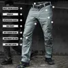 Męskie spodnie ładunki mężczyźni Summer khaki czarny kamuflaż armia taktyczna praca wojskowa swobodne spodnie spodni jogger drespants streetwearmen's Naom2