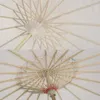 White Paper Parasol Craft Decorative Chinese Japanese Paper Umbrella for Baby Shower Anniversary Wedding Birthday