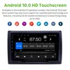 Android Auto-DVD-Player für 2010 Fiat Stilo HD Touchscreen 9 Zoll AUX Bluetooth WIFI USB GPS Navigation Radio Unterstützung OBD2 SWC Carplay DVR