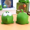 Mung Bean Frog Toys Toys Coute Corde grenouilles Squeeze Call Cartoon Doll Meubles Decoration Plastique Sound Carton de l'eau Décompression Enfants Cadeaux jouets C0519SSSS