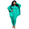 Kvinnors Plus Size Tracksuits Kläder Kvinnor Två Piece Sets Loungewear Långärmad Toppar och Pant Set Ladies Jogging Passar Drop grossist