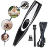 Cortapelos para perros Cortadora profesional para mascotas Cortadora de pelo para perros USB Recargable Butt Ear Eyes Foot Hair Cutter Remover Low-Ruido 220423