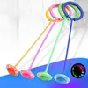 Flash Jumping Rope Ball Kids Outdoor Fun Sports Toy LED Enfants Jumping Force Reaction Training Swing Ball Childparent Games 220621