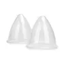 2Pc XXXL 210ML Vacuum Breast Lifting Cups Hip Lifting Butt Ass Up Breast Massage Large Size Vacuum Suction Cup Breast Enlargement Slimming