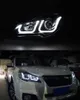 ضوء الدوران الديناميكي لضوء رأس Subaru Legacy Car الأمامي 2010-2016 LED مصابيح النهار مرتفعة الزاوية المصابيح الأمامية للعين التجميع