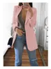 Ladies Spring Ol Professional Revers Cardigan Temperament Anzug Casual Jacket Blazer Women Office Lady 220402