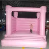 Multi-Color White wedding Inflatable Bounce House With 4 Post Pastel Wedding Bouncer Bouncy Castle For Kids Birthday Party Time