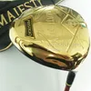 Männer rechtshändige Golfschläger Maruman Majestät Prestigio P10 Golffahrer 9,5 oder 10.5 Club Holz R/S Graphitschaft und Kopfschutz