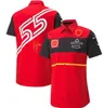 F1 racing shirt summer new team polo shirt same style customization
