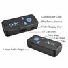 X6 5.0 Bluetooth Stereo Audio Ricevitore Mini Aux ricevitore per auto da 3,5 mm per l'adattatore wireless kit per auto
