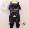 Spring Autumn baby girl clothes suit Sport 2 piece set boy 6 Months-4 Years Old 220326