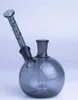 Vintage Globe Sferical Pocket Glass Bong Hookah Smoking Pipes Oil Burner met kom of banger kan een klantlogo plaatsen door DHL UPS CNE