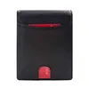 Leather Zero Wallet Business Multi Card Slot Three Fold Horizontal Wallet Large Capacity Money Card Clip 220712