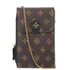 ヴィンテージPUレザートレンディカードホルダーコイン財布の女性用小さなクロスボディ携帯電話バッグ