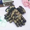 Five Fingers Gloves 1Pair Kids Winter Fleece Warm Camouflage Children Outdoor Thick Mittens Plus Plush Autumn