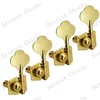 A Set 4 Pcs Open Gear Opened Bass String Tuners Tuning Pegs Keys Machine Heads for Electric Bass Guitar