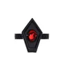 Other Event Party Supplies China Anime Genshin Impact Cosplay Accessory Hu Tao Cos Rings Set Black Silver Alloy Ring 7 With Gift3533938