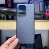 Echte koolstofvezel slanke gevallen voor Oppo Zoek X5 / X5 Pro ultradunne matte harde pantserklep