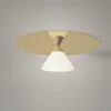 Lâmpadas pendentes de teto nórdico pendurou o quarto de vidro de vidro Luzes LED LUZES DO LEITO DE CASA E27 LEVAÇÃO CHAMBREPELA