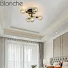 Hanger lampen Noordelijke moderne kroonluchter glas vertakking industriële verlichting voor woonkamer slaapkamer keuken huis decor licht led gouden armatuur