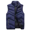 Men's Vests Plus Size Vest Men Brand Mens Jacket Sleeveless Winter Women Coats Man Cotton Thicken Waistcoat -40 Kare22