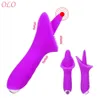 Female Masturbator Oral Licking Tongue Vibrator Vagina Massage Pussy Clitoris Stimulator 10 Speed sexy Toys for Women