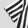 القمصان غير الرسمية للرجال رجالي قصيرة الأكمام من ذوي الياقات البيضاء مطبوعة هينلي تي شيرت بلوزة القميص فضفاضة