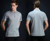 New Summer Luxury Italie Hommes T-shirt Designer Polos High Street Broderie Petit Cheval Crocodile Impression Vêtements Hommes Marque Polo Taille S-4Xl 7803