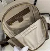 547965 Ophidia Backpack Beige Ebony Canvas Małe plecaki Włochy w stylu Włochy Zielone i czerwona portfel Portfer Portfel Projektanci Bags Bagaż pakiety biznesowe pakiety biznesowe