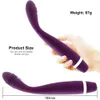 G Spot Finger Vibrator sexy Toys for Women USB Rechargeable Soft Rod Magic Wand Female Masturbation Erotic Products