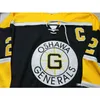 C26 Nik1 Men Personnalisez Chl Oshawa Generals OHL 2 Bobby Orr Hockey Jersey Black Broidy Hockey Hockey ou personnaliser tout nom ou numéro Retro Jersey